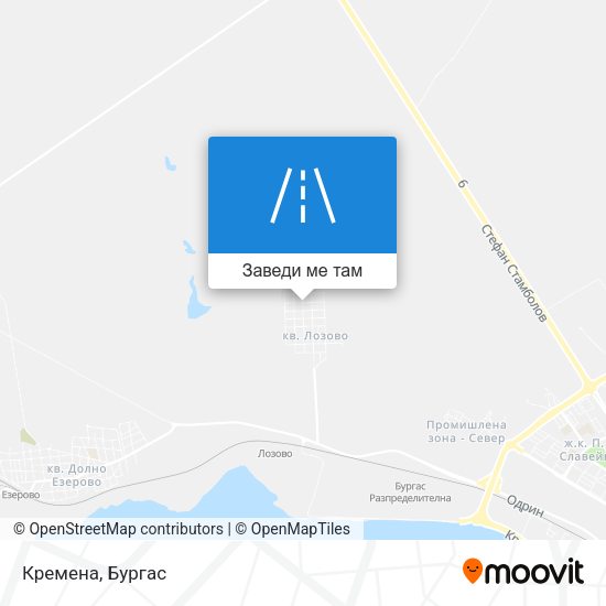 Кремена карта