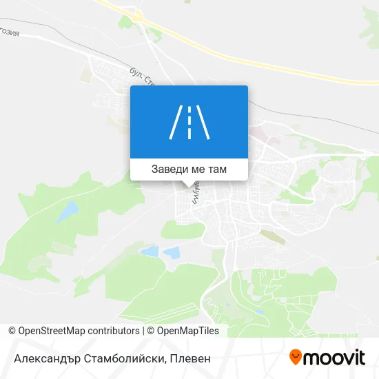 Александър Стамболийски карта
