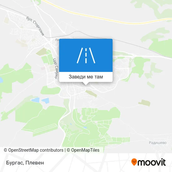 Бургас карта