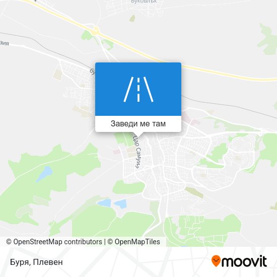 Буря карта