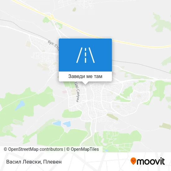 Васил Левски карта