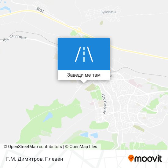 Г.М. Димитров карта