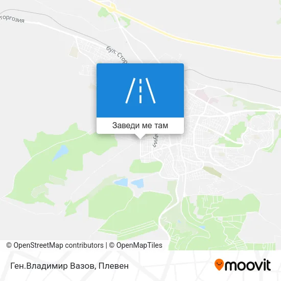 Ген.Владимир Вазов карта