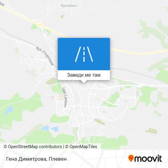 Гена Димитрова карта