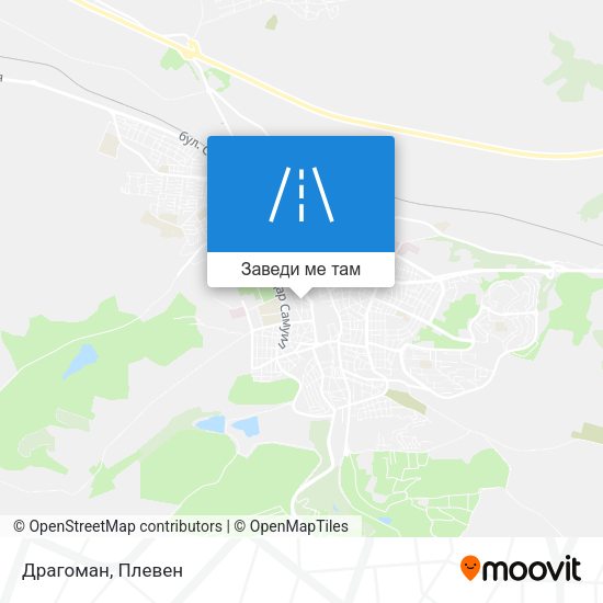Драгоман карта