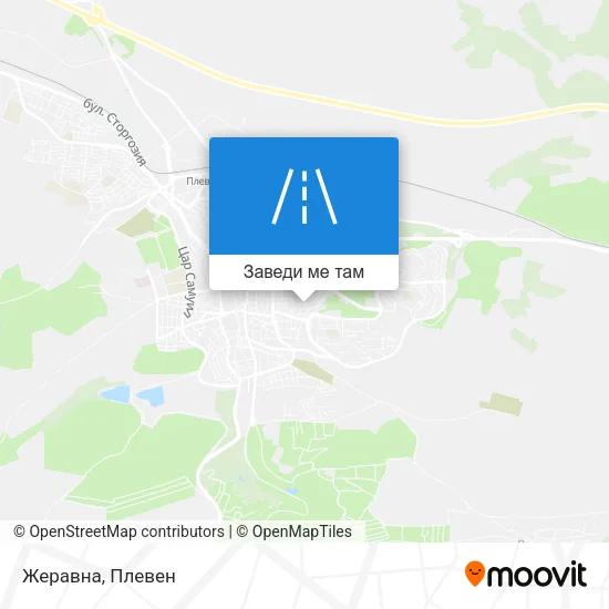 Жеравна карта