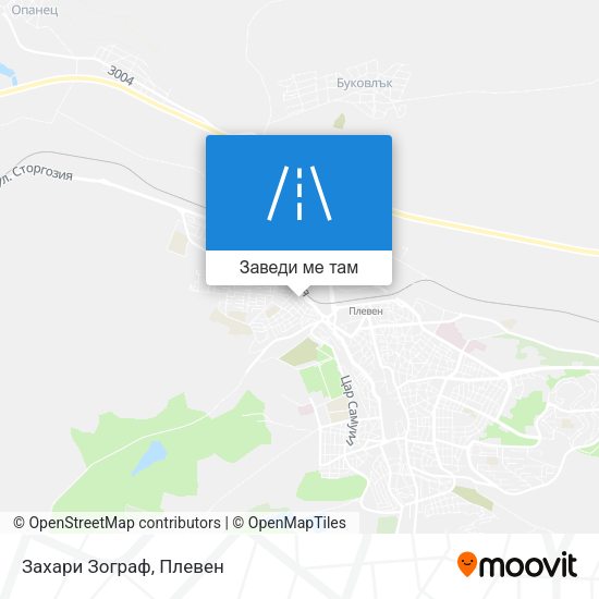 Захари Зограф карта