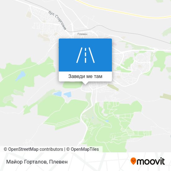 Майор Горталов карта