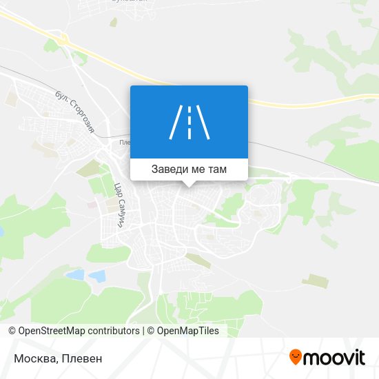 Москва карта