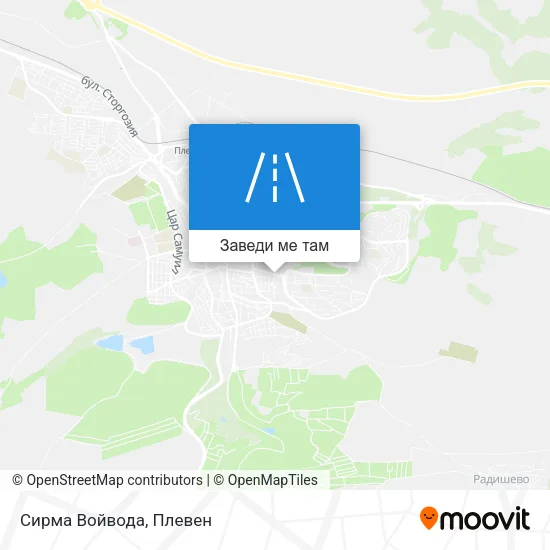 Сирма Войвода карта