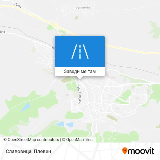 Славовица карта