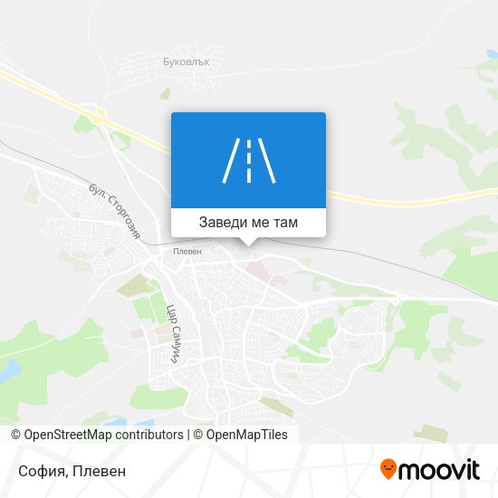 София карта