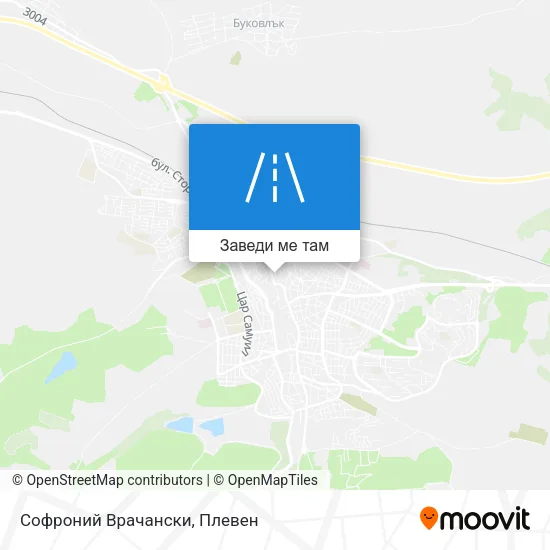 Софроний Врачански карта