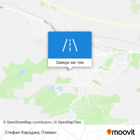Стефан Караджа карта