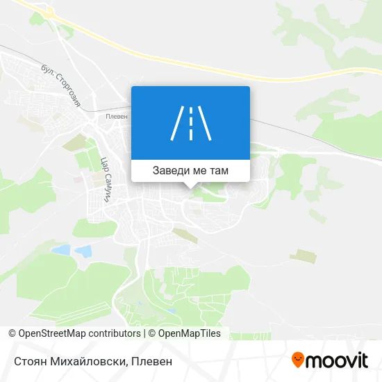 Стоян Михайловски карта