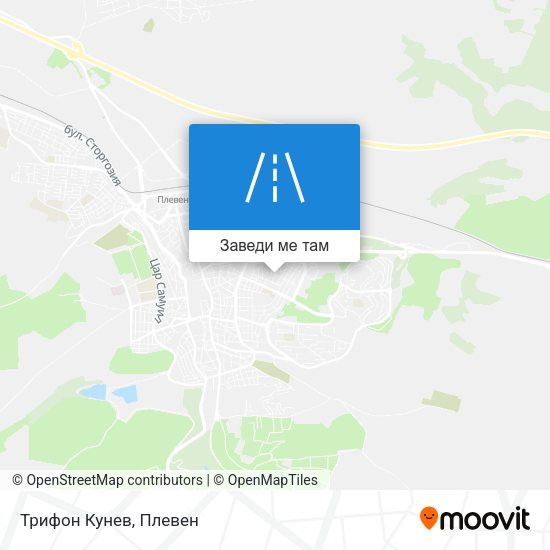 Трифон Кунев карта
