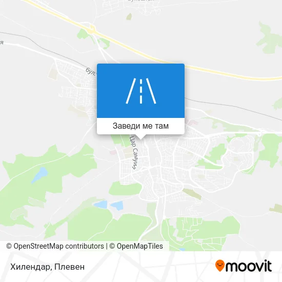 Хилендар карта