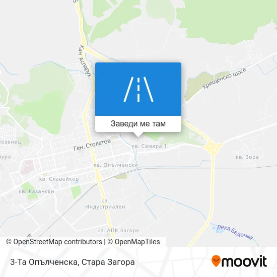 3-Та Опълченска карта