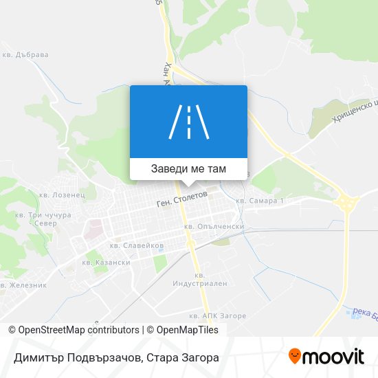Димитър Подвързачов карта