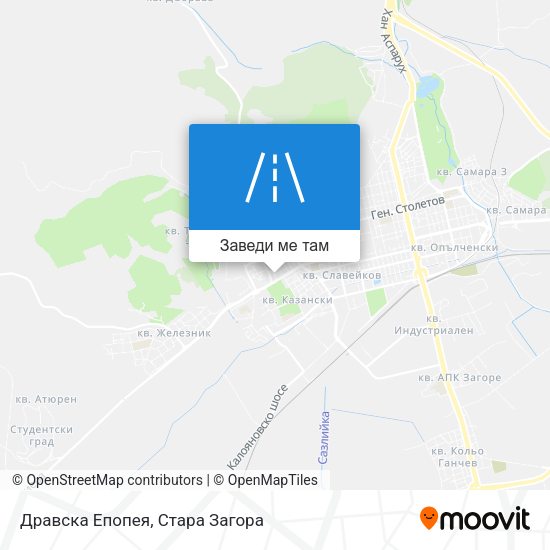 Дравска Епопея карта