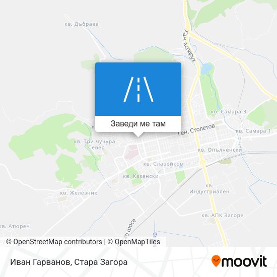 Иван Гарванов карта