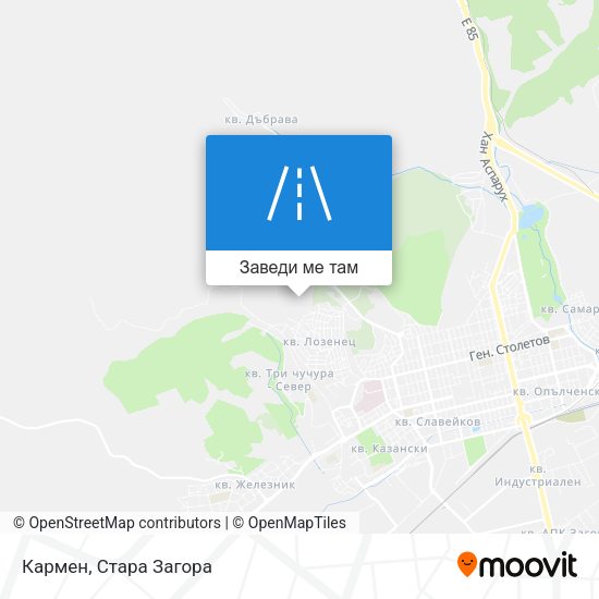 Кармен карта