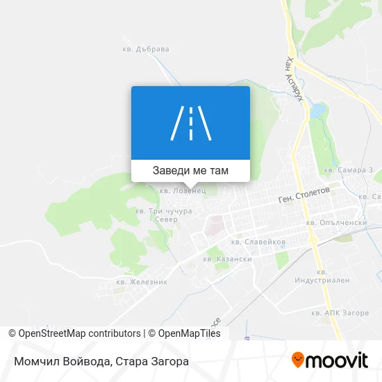 Момчил Войвода карта