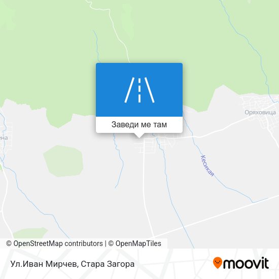 Ул.Иван Мирчев карта