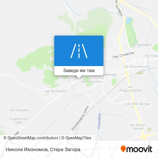 Никола Икономов карта