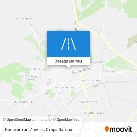 Константин Иречек карта
