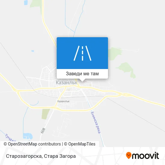 Старозагорска карта