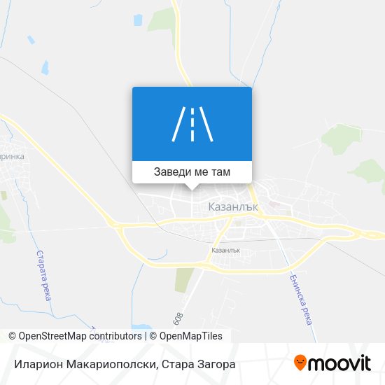 Иларион Макариополски карта