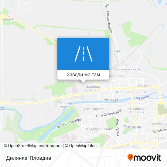 Дилянка карта