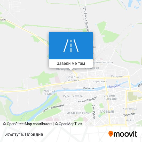 Жълтуга карта