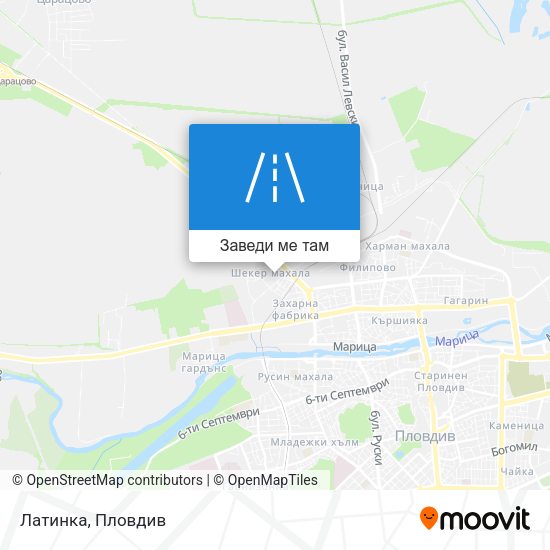 Латинка карта