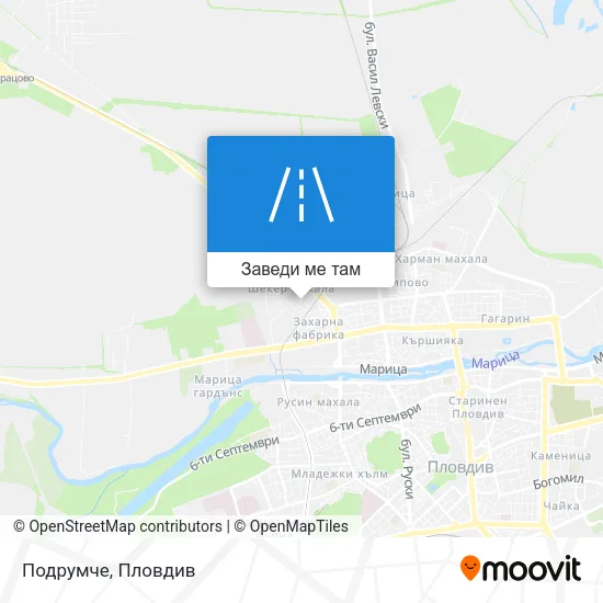 Подрумче карта