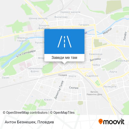 Антон Безнешек карта