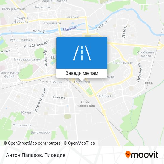 Антон Папазов карта