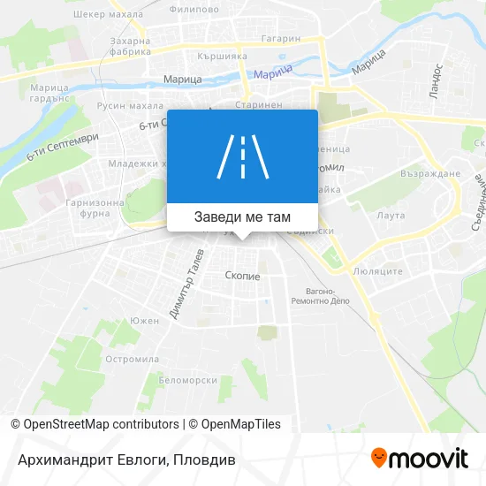 Архимандрит Евлоги карта