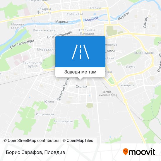 Борис Сарафов карта