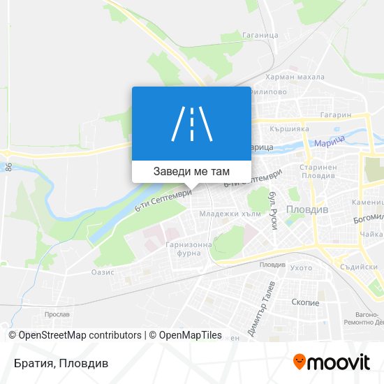 Братия карта