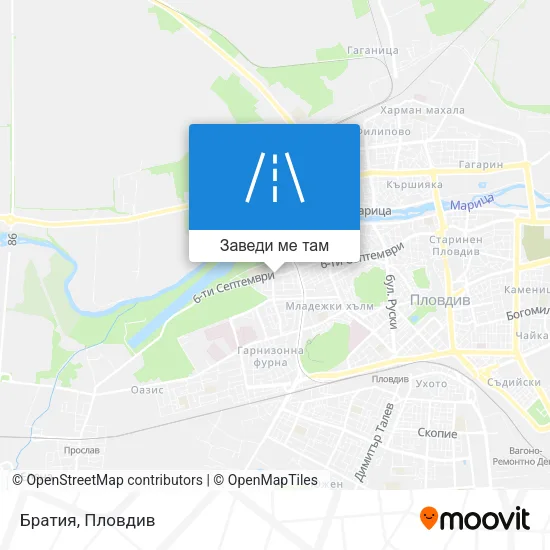 Братия карта