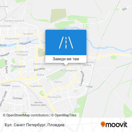 Бул. Санкт Петербург карта