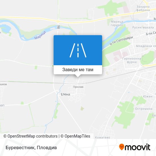 Буревестник карта