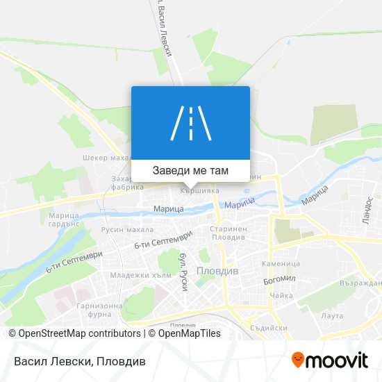 Васил Левски карта