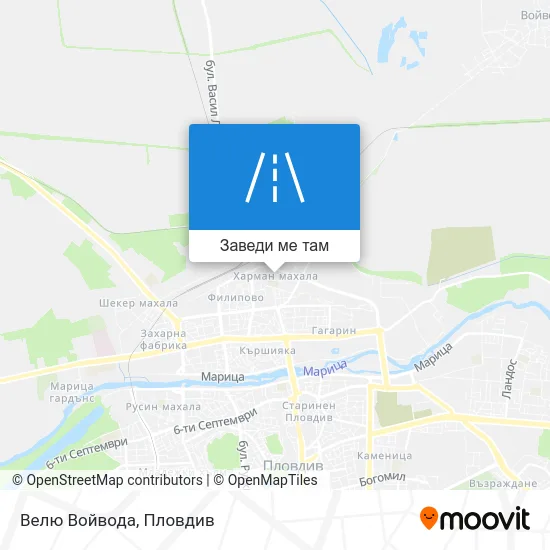 Велю Войвода карта