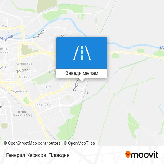 Генерал Кесяков карта