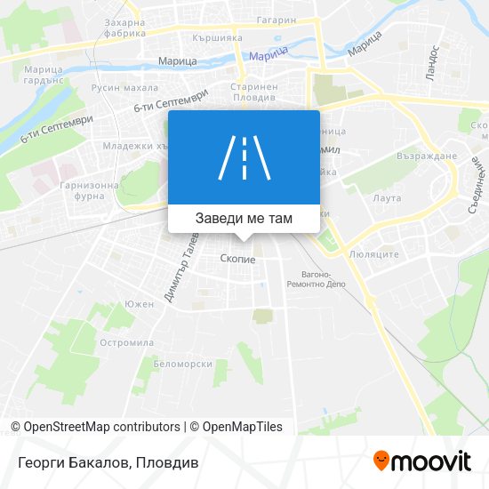Георги Бакалов карта