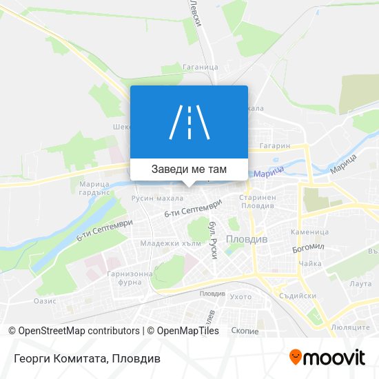 Георги Комитата карта