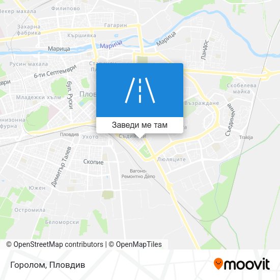 Горолом карта